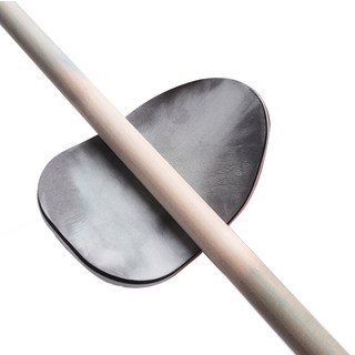 撞球桿雙面雙用亮光片, 白色, 1個