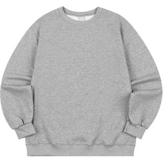 5XL 男款大尺碼素色棉質刷毛保暖大學T