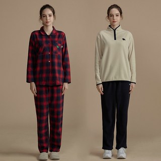 모즈스웨덴 여성용 파자마 셋업 + 이지웨어 셋업 세트