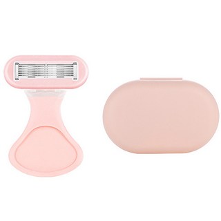 정월나나 여성용 제모 면도기 베이지, 1개입, 1개
