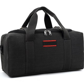 trendy365 帆布多功能包 L T0122, 黑色, 1個