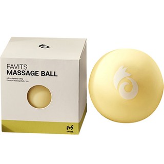 FAVITS. 按摩球, 1個, 黃色