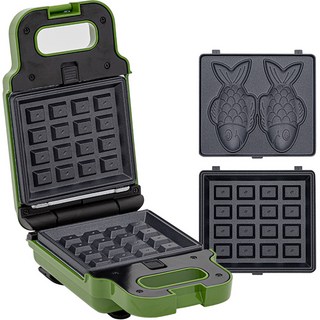 Kitchen-Art 電烤盤 Rafale 點心鬆餅機 橄欖綠, KW-401AK