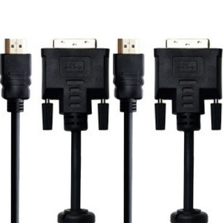 Anyport HDMI TO DVI 18 + 1 1.4ver 螢幕連接線, 2個, 2m
