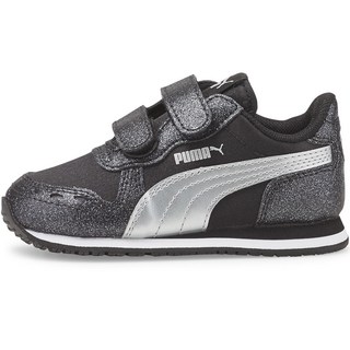 PUMA ESS+ 2 COL BIG LOGO CREW_CABANA RACER GLITZ V INF_運動鞋_灰色_37098610