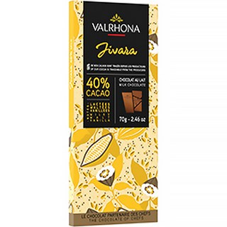 Valrhona Zivara 40% 牛奶巧克力棒, 1盒, 70g