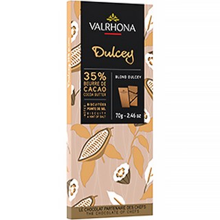 Valrhona Dulce 35% 白巧克力棒, 1盒, 70g
