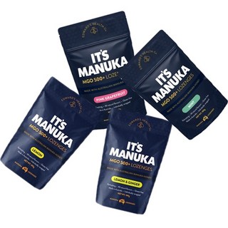 잇츠마누카 캔디 레몬 + 레몬진저 + 민트 + 핑크자몽 세트, 1세트