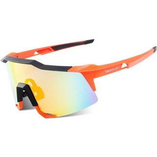 Black Crew Josh 運動護目鏡 S100, 橘色