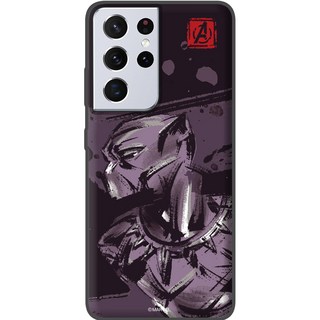 漫威黑豹彩繪磁吸門式防撞手機殼