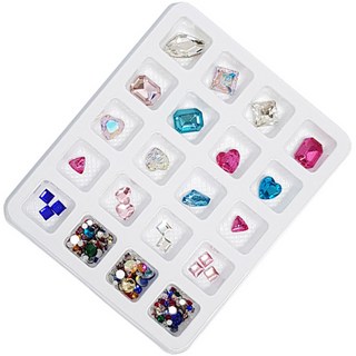 풀스톤 세트 KN-S2055, 1개, 혼합색상