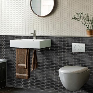 P31 3D馬賽克磁磚貼紙壁貼 10入, 單一顏色