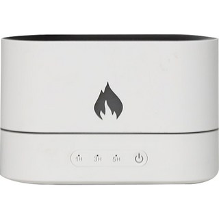 21C Trend 療癒火焰與涼霧氣氛燈加濕器, Humidifier-202201_1001(白色), 白色