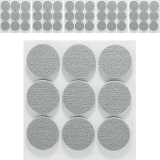 ALLDAY LAB 防噪音毛氈保護貼 圓形 灰色, 54個