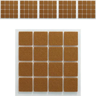 ALLDAY LAB 防噪音毛氈保護貼 方形 棕色, 1個