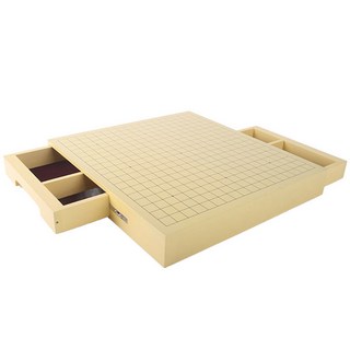 6 BROTHERS BADUK 抽屜式圍棋盤 大, 黃色, 1個