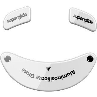 지울브스 Hati-S 무선 전용 슈퍼글라이드 글라스 피트 화이트, 1개