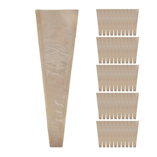 FANCY FIX 牛皮單支花束包裝紙, 50個, 素色