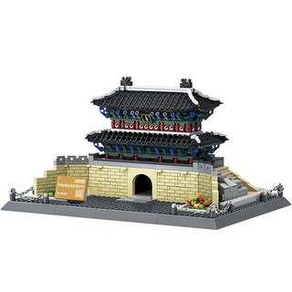 아토블럭 숭례문 L사호환블럭 5240wg, 혼합색상, 1개