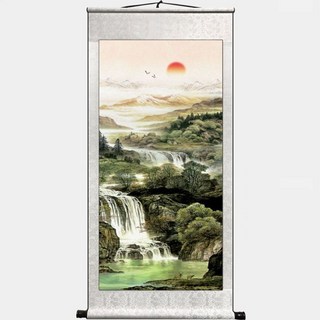 Marketpia 風水運勢畫掛軸 27 幸運豐饒之角