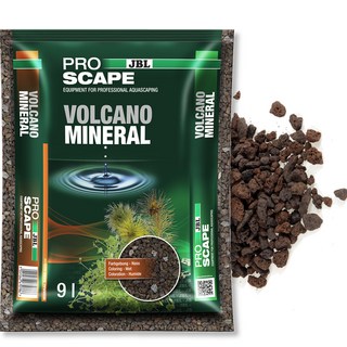 JBL 珍寶 觀賞魚 Proscape 火山礦物火山岩碎石 9L, 1個, 混色