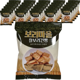 GEUM-PUNG CONFECTIONERY 大麥村莊糯麥口糧餅乾, 50個, 30g