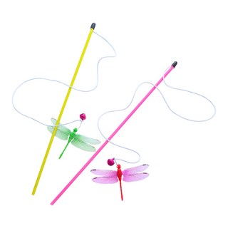 틸릿 고양이 잠자리 낚시대 2p, 랜덤발송, 1개