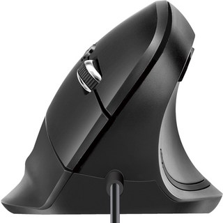 코시 유선 버티컬 마우스, M4077, 블랙