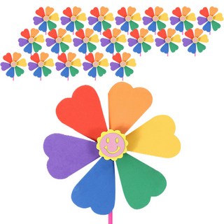 minhwashop EVA風車製作組 UDOEV001, 20組, 愛心(UDOEV0016)