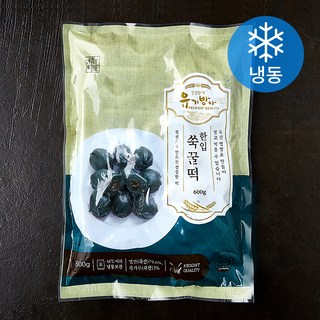 유기방아 한입 쑥꿀떡 (냉동), 600g, 1개입, 1개