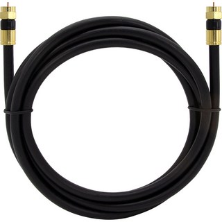 Soltap 韓國製 Gold 高級型 RF 天線 黑色 電視 同軸 手工線材 3M, SOLTOP-504