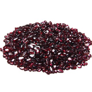 Dahaeyu 美麗水晶鵝卵石 7~9mm 石榴, 1個