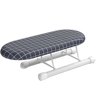 KEYMING 迷你立式折疊燙衣板, 海軍藍格紋