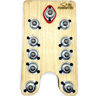 Pin Hunter 釋放旋轉訓練用品, 1個, 木色