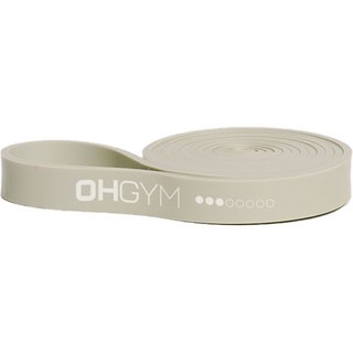 Ohgym 居家訓練引體向上單槓阻力運動彈力管乳膠拉力帶, 岩石灰