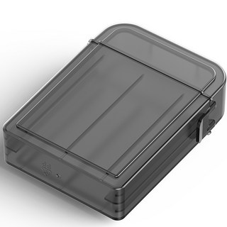 ORICO 奧睿科 2.5吋 HDD 簡約設計 防塵保護 硬碟收納盒 灰色, PPH25