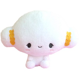 Sanrio 三麗鷗 小麥粉精靈 坐姿娃娃, 24cm, 混色, 1個