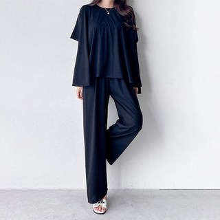 Lalaon女款All Din短袖T恤褲子套裝