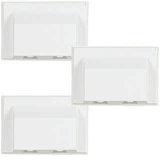 TILINS 防水 橫式 2孔 插座 白色, 3個