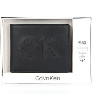 Calvin Klein 凱文克萊 Monogram Logo 短夾 31CK130003-001