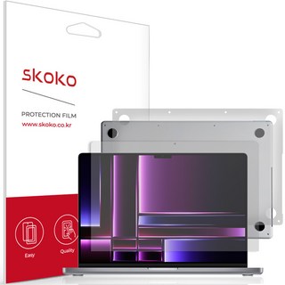 Skoko 複合式螢幕保護貼 + 外部保護膜套組, 1套