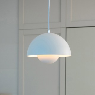 hit LIGHTING Leo 1燈吊燈, 霧面白色