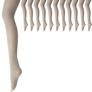 女性高彈力20D褲襪 12件組