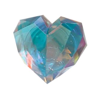 Rani Market 雷射立體愛心手機支架 手機座 S, 藍色, 1個