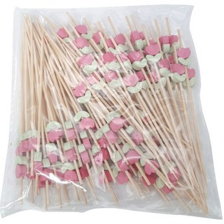 B Home Baking 竹製鬱金香籤 12cm, 1個, 100入