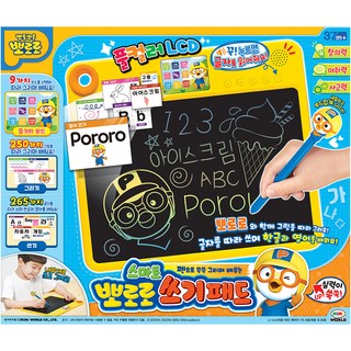 MIMI WORLD Pororo 智能書寫板 磁性教具, 混合顏色