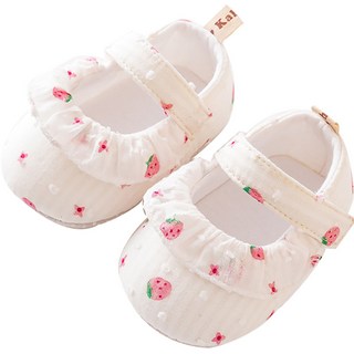 STARDOOR 童款草莓蕾絲學步鞋