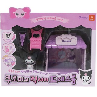 AURORA World 三麗鷗酷洛米豪華更衣室公仔玩具, 混色