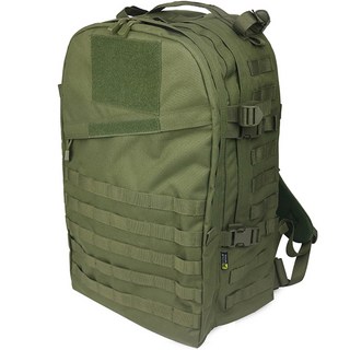 FIKER TACTICAL Ver3 4日用戰術背包 45L 含防水罩, 軍綠色