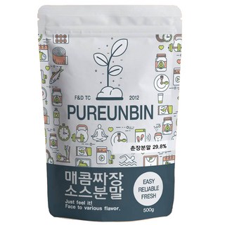 Pureunbin 韓式辣炸醬粉, 500g, 1個